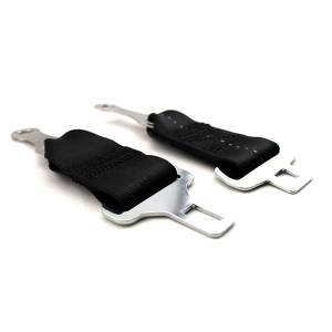 Spare SCHROTH Bolt in fitting for Quickfit belt - black - set of 2
